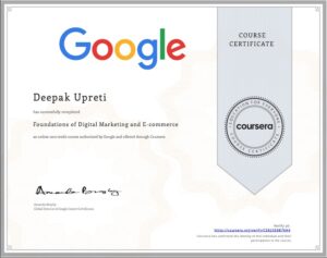 Digital Marketing-Google